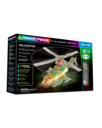 Laser Pegs Helicopter 8-in-1 Building Set